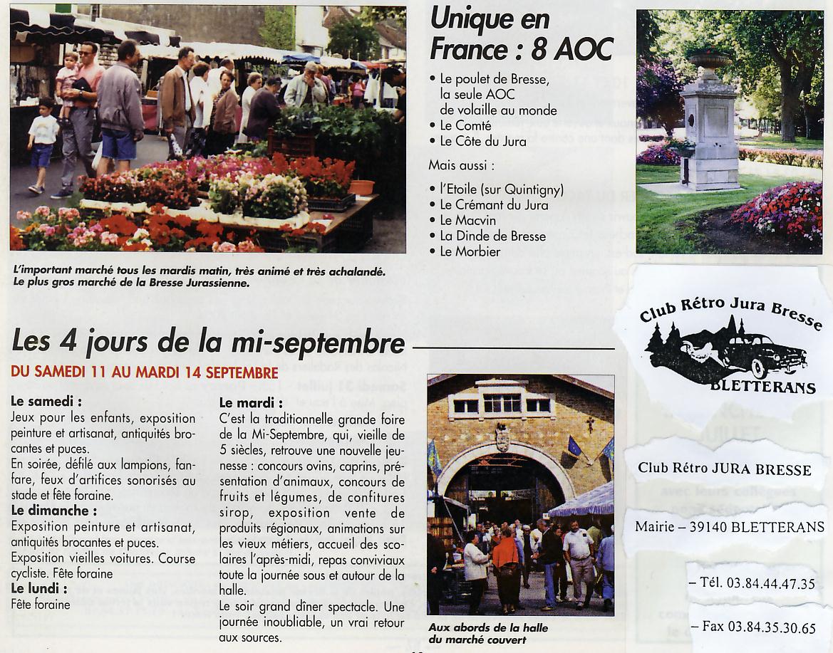 Infos Bletterans
